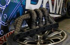Funk Motorsport Carbon Titanium Mix Exhaust Wrap