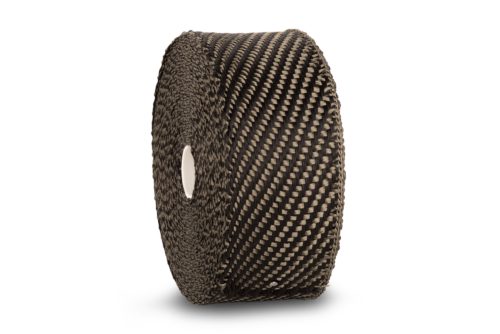 Carbon Titanium Mix Exhaust Wrap Carbon Titanium Mix Exhaust Wrap