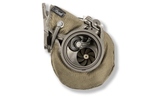 IS38 Golf R Turbo Blanket in Titanium Funk Motorsport IS38 Golf R Turbo Blanket in Titanium Funk Motorsport