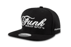 Funk Motorsport Black Snap Back Cap