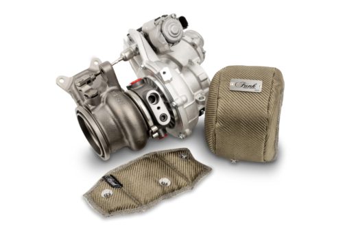 IS38 Golf R Turbo Blanket in Titanium Funk Motorsport IS38 Golf R Turbo Blanket in Titanium Funk Motorsport