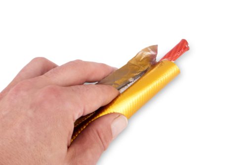 Funk Motorsport Gold Adhesive Heat Sleeving