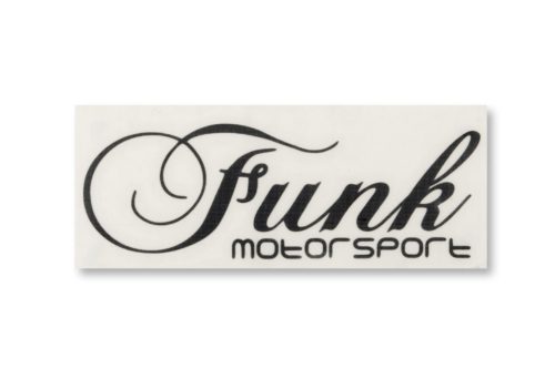 Funk Motorsport Black Decal Funk Motorsport Black Decal