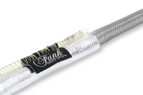 Funk Motorsport Silver Sewn Heat Sleeving