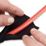 Funk Motorsport Black Self Wrap protection sleeving