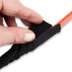 Funk Motorsport Black Self Wrap protection sleeving