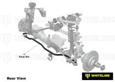 Whiteline Front Anti-Roll Bar 24mm Adjustable Heavy Duty for Mazda MX5 (Eunos / Miata) Mk1 (NA) 1989-1998